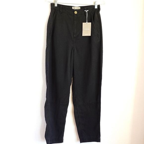 Everlane The Relaxed Chino Black Size 0 NWT - Picture 2 of 12